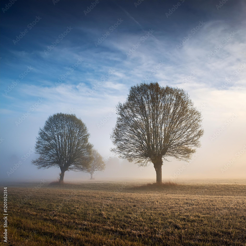 Fototapeta premium tree in the field