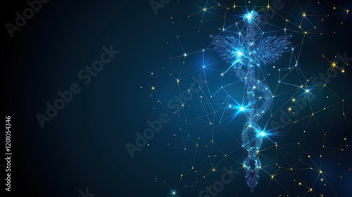Caduceus: A Digital Constellation of Healing and Medicine