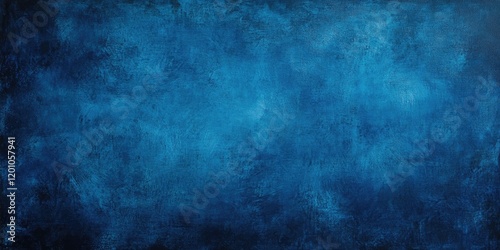 Textured blue canvas background with a weathered, grunge effect showcasing deep blue hues creating a sense of depth and visual interest.