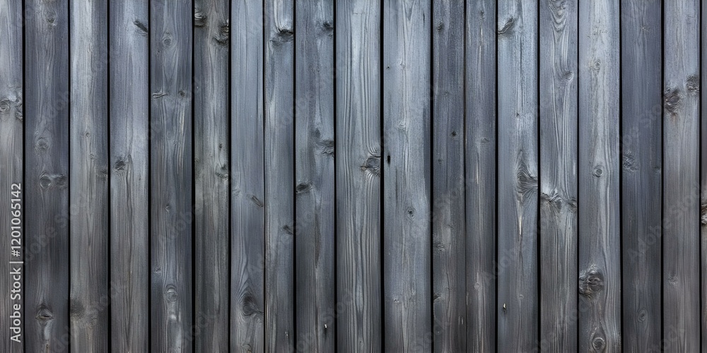 A weathered wooden fence or wall with vertical planks, featuring a rustic gray tone and visible texture and knots. Concept Rustic Wooden Fence, Weathered Texture, Grey Tones, Vertical Planks A weathered wooden fence or wall with vertical planks, featuring a rustic gray tone and visible texture and knots. Concept Rustic Wooden Fence, Weathered Texture, Grey Tones, Vertical Planks