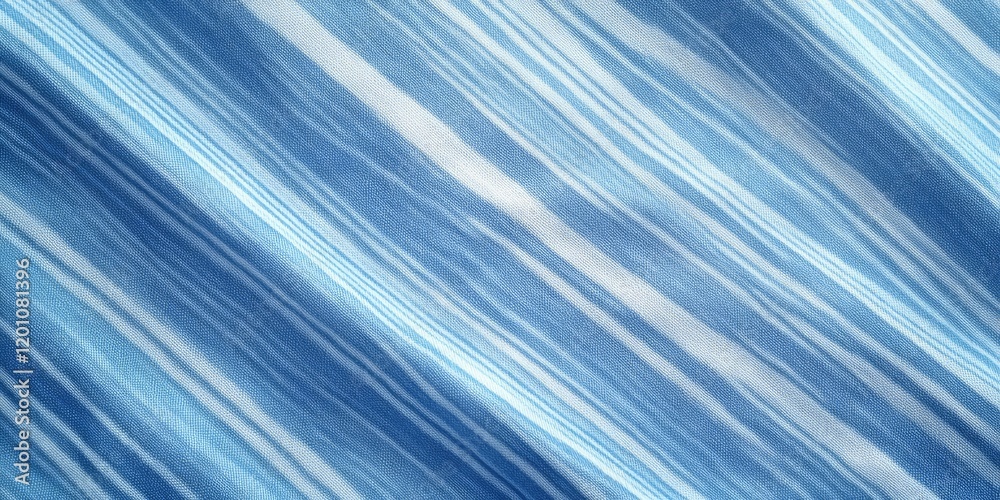 Light blue horizontal striped fabric texture with soft waves creating a smooth background ideal for text or design elements Light blue horizontal striped fabric texture with soft waves creating a smooth background ideal for text or design elements
