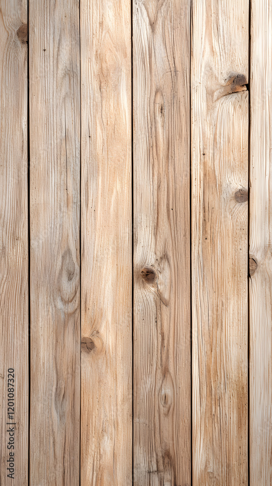 Naklejka premium Natural wood texture and background