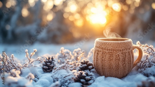 Cozy Mornings with Coffee & Frost
