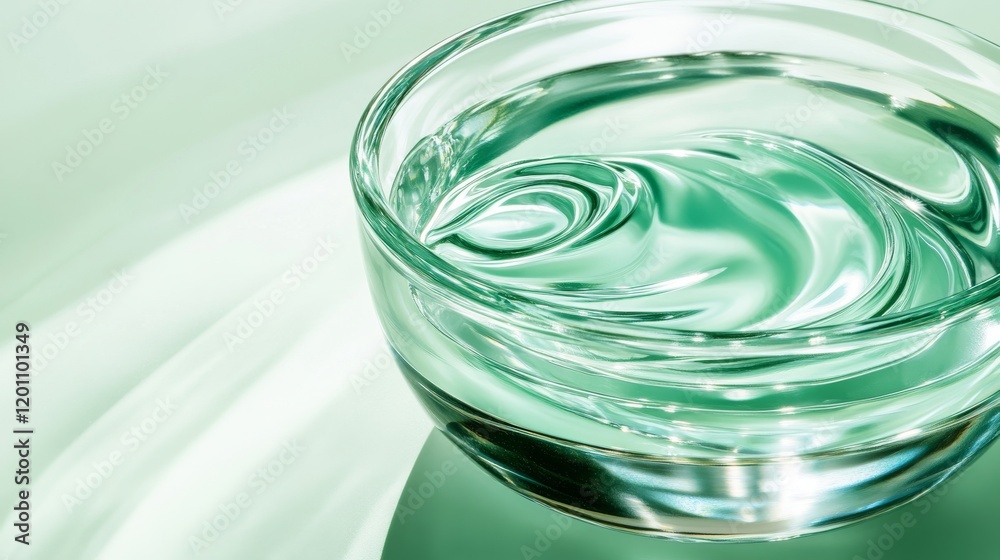 33.A close-up of a transparent jar filled with a velvety anti-aging cream, its swirl texture highlighted by soft lighting. The pale green backdrop adds a fresh, rejuvenating feel to the composition. 33.A close-up of a transparent jar filled with a velvety anti-aging cream, its swirl texture highlighted by soft lighting. The pale green backdrop adds a fresh, rejuvenating feel to the composition.