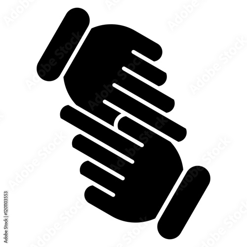 Setting and Mobile Banking Glyph Icon	