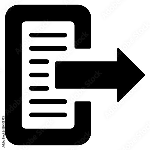Setting and Mobile Banking Glyph Icon	