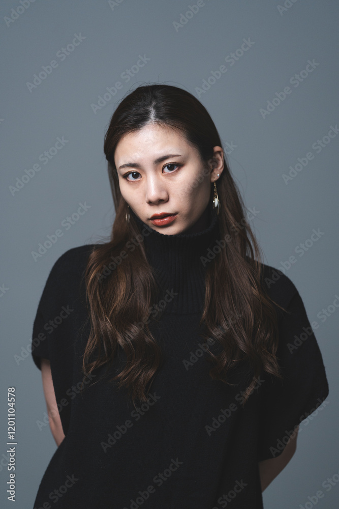 クールな女性 クールな女性