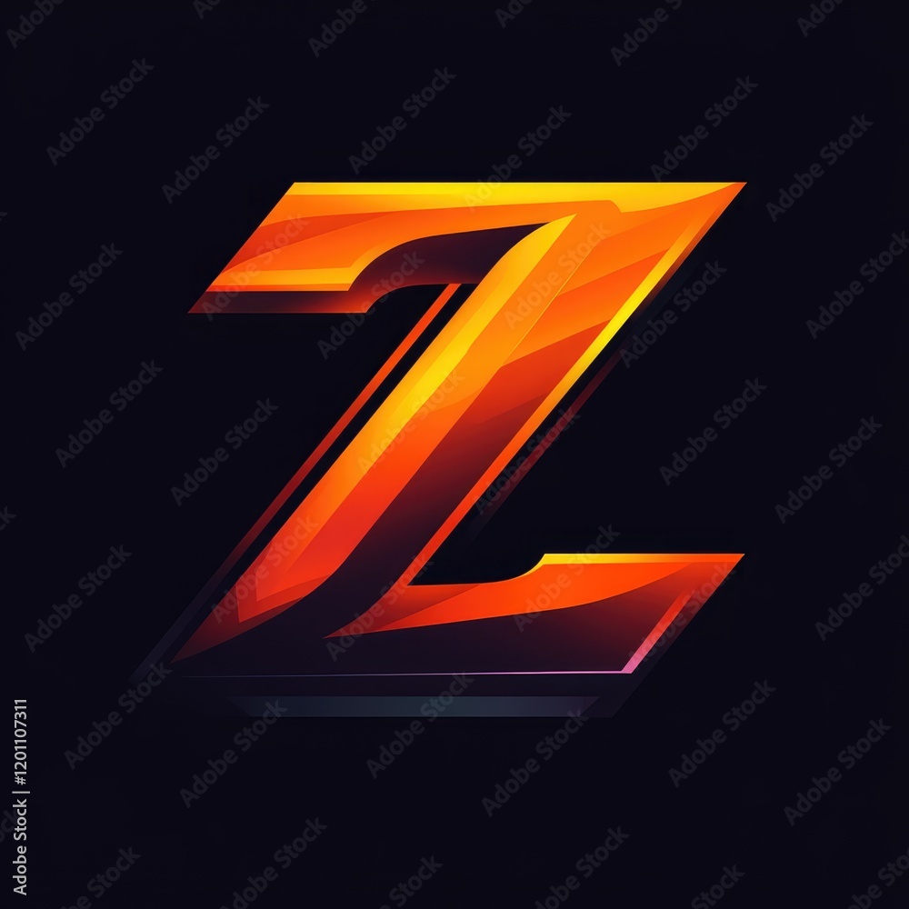 Creative Illustration of Letter Creative Illustration of Letter
