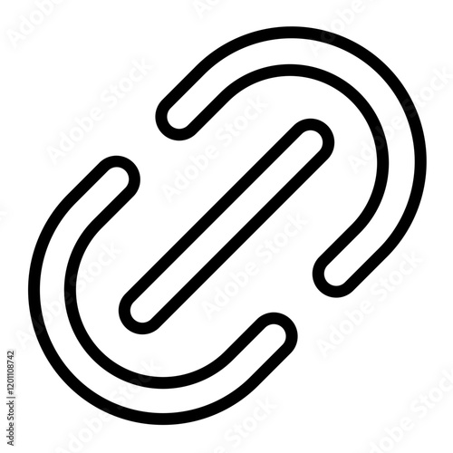 Link Vector Line Icon Design