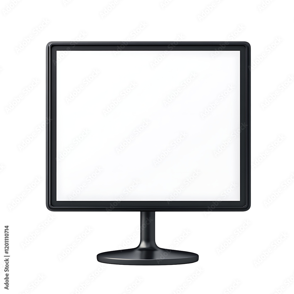 screen Advertisement isolated on white background full depth of field screen Advertisement isolated on white background full depth of field
