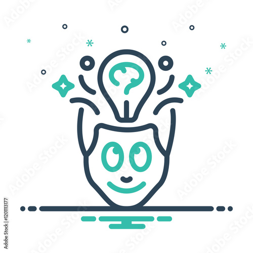 Mix icon for inspired