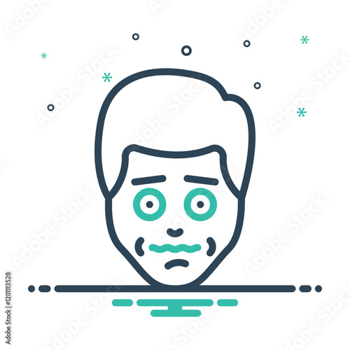 Mix icon for nervous