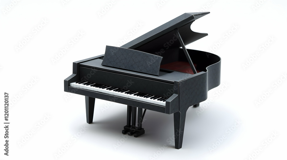 Luxury piano with glossy finish isolated
Luxury piano with glossy finish isolated