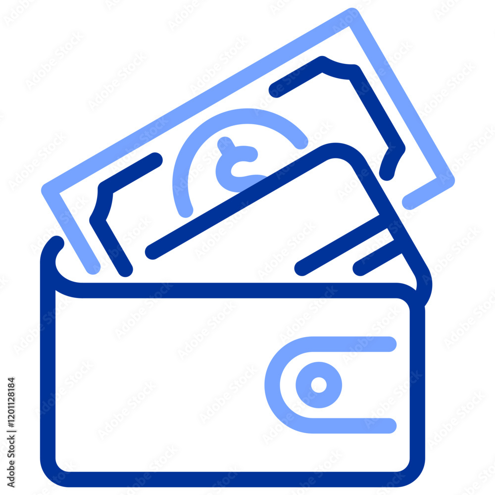 Setting and Mobile Banking Line Color Icon Setting and Mobile Banking Line Color Icon