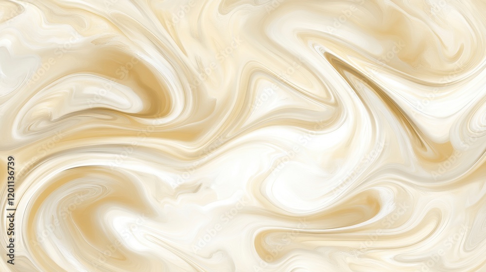 Stunning Abstract Marble Design with Creamy Beige Tones Stunning Abstract Marble Design with Creamy Beige Tones