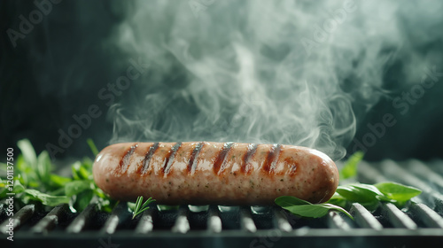 Smoked Sausage on Grill: A ...
