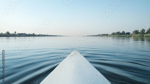 Serene River Journey: A sol...