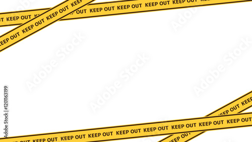 立ち入り禁止フレーム