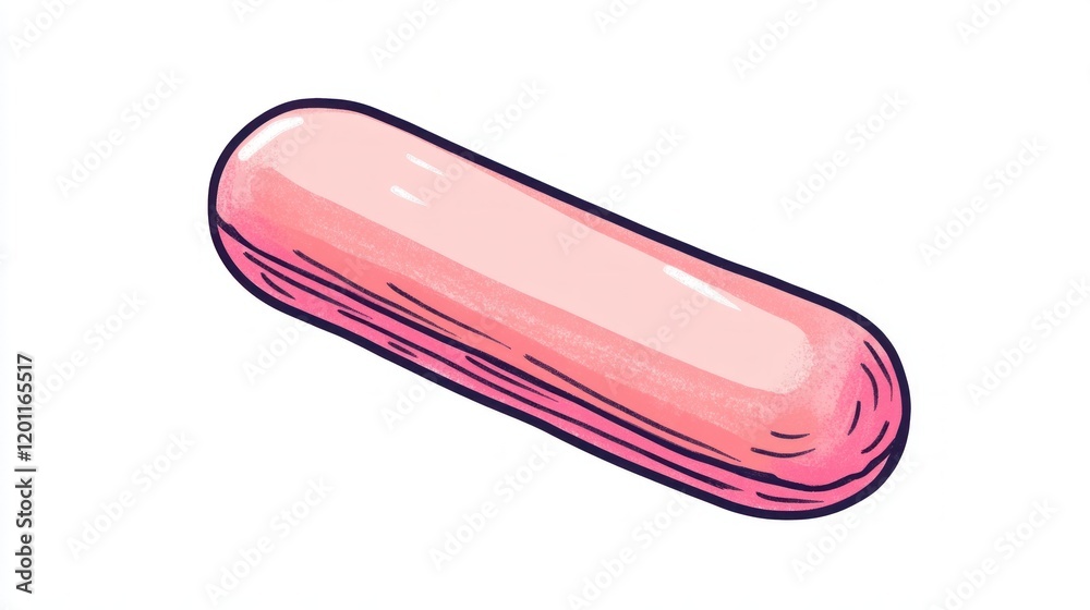 Delicious Pink Macaron Pastry Sweet French Dessert Illustration Bakery Item Delicious Pink Macaron Pastry Sweet French Dessert Illustration Bakery Item