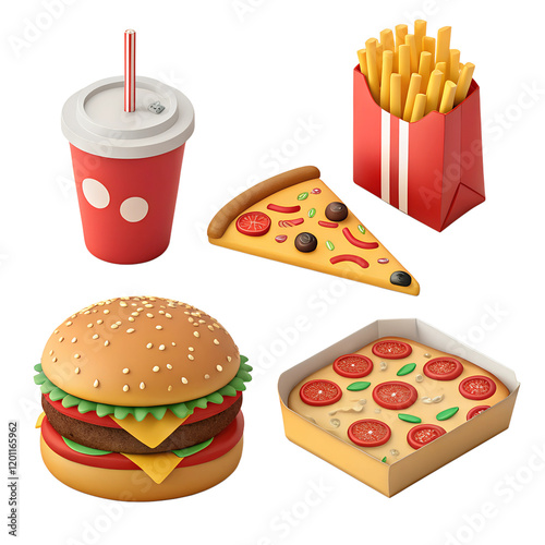 fast food and drink