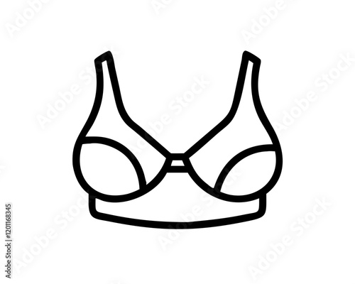  Bra Outline Drawing for Fashion Design