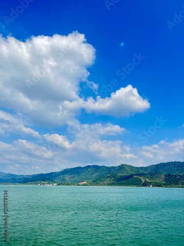 Wallpaper Mural blue sky and sea Torontodigital.ca