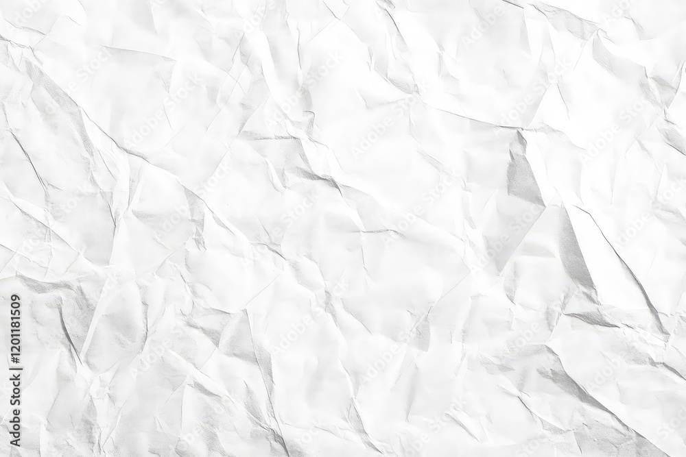 Obraz premium A high-resolution white recycled paper background with subtle grainy patterns and worn edges.