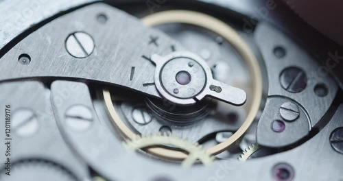 Wallpaper Mural Intricate and elaborate details of mechanical watch finely crafted gears and essential components. Soft focus Torontodigital.ca