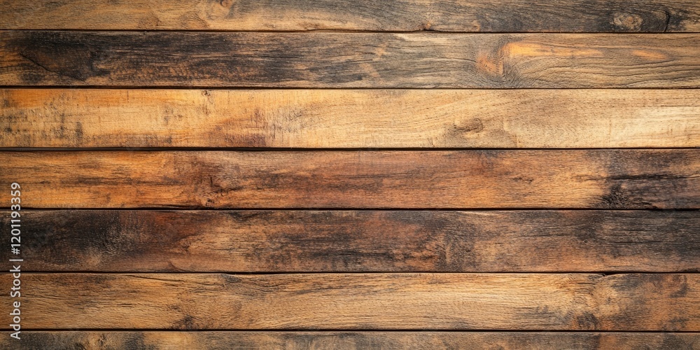 Rustic wooden plank texture in warm brown tones with horizontal lines creating an engaging background ideal for design projects and wallpaper use Rustic wooden plank texture in warm brown tones with horizontal lines creating an engaging background ideal for design projects and wallpaper use