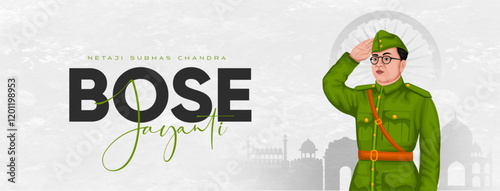 Netaji Subhas Chandra Bose Jayanti Celebration Social Media Post