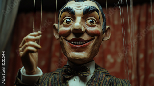 a puppet with a smile