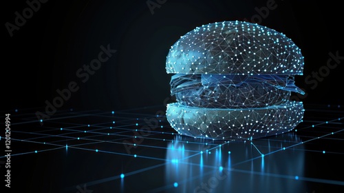 Digital Burger: A Futuristic Culinary Experience