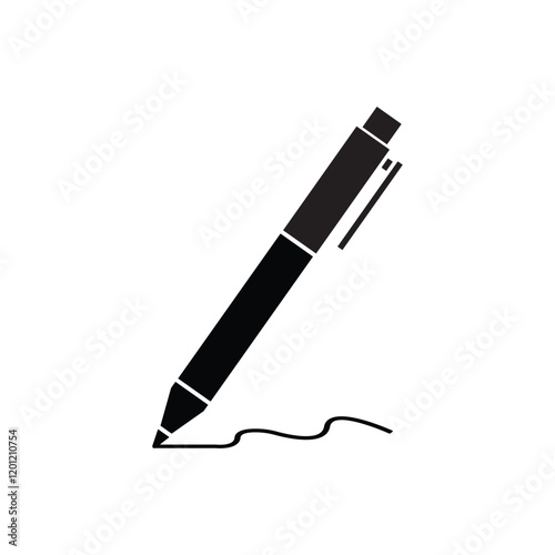 Pen write icon. vector illustration
