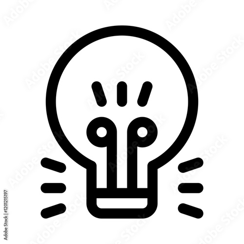 Light Bulb line icon