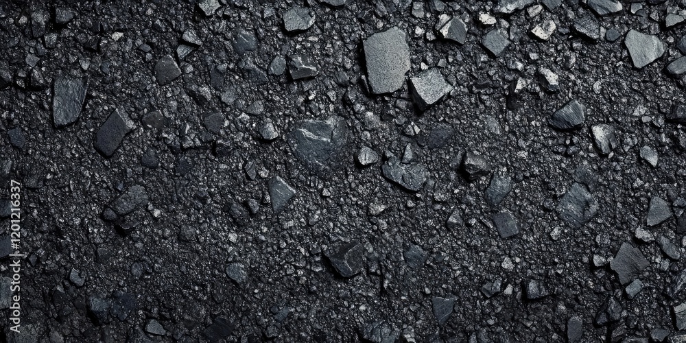 Textured dark grey gravel-like background with scattered black and charcoal stones ideal for text placement and content creation, ample negative space Textured dark grey gravel-like background with scattered black and charcoal stones ideal for text placement and content creation, ample negative space