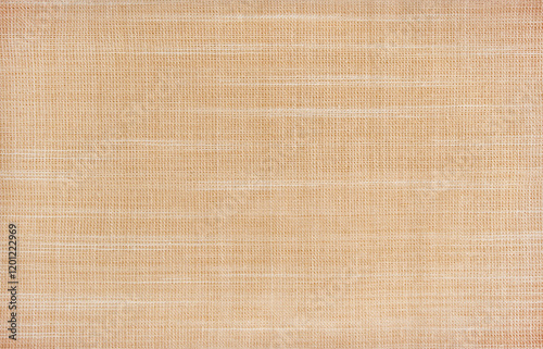 Canvas brown fabric cotton woven texture background