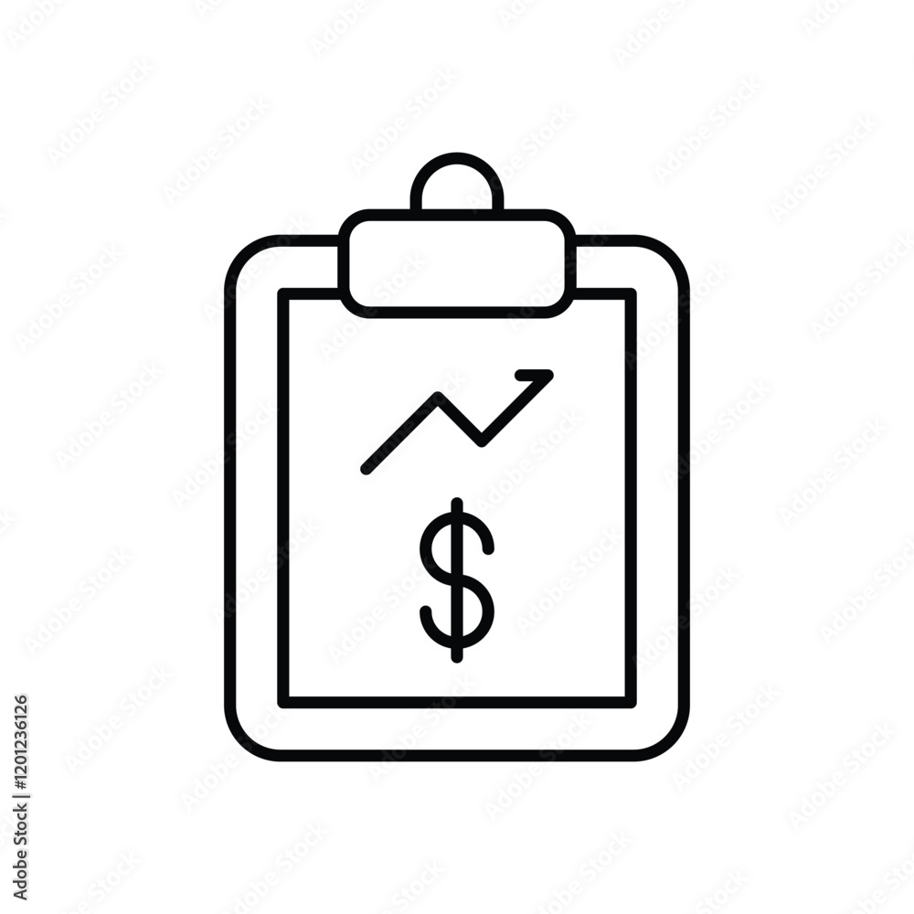 Expance icon business vector concept stock graphic Expance icon business vector concept stock graphic
