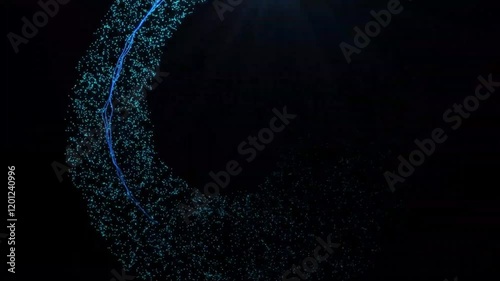 Luminous Spiral Animation