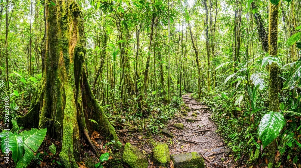 tropical flora and fauna, tropical rainforest views, rainforest ecosystem wonders, tropical rainforest exploration, tropical rainforest nature, vibrant green foliage, exuberant jungle ecosystem, tropi