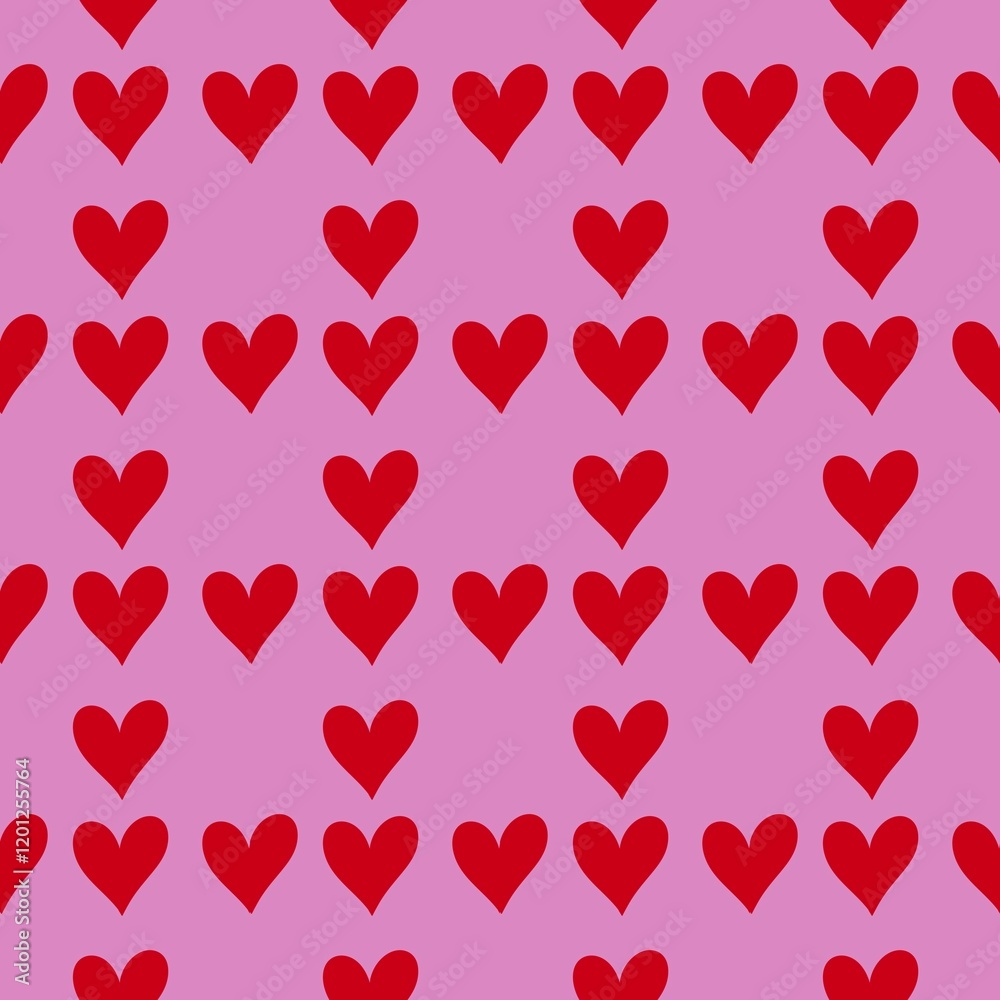 seamless background with hearts seamless background with hearts