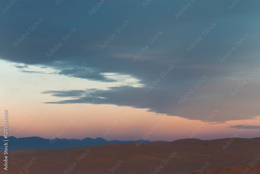 Picturesque sunset over the mountains with a perfect vibe as a background. Picturesque sunset over the mountains with a perfect vibe as a background.