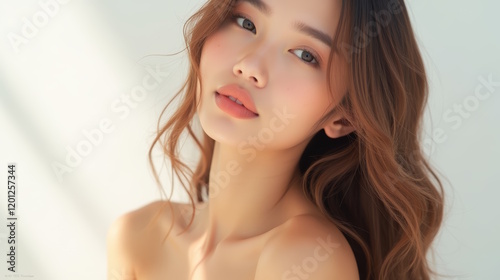 Asian Women Beauty Image (Skin Care, Body Care, Beauty Salon) photo