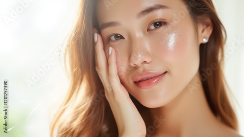 Asian Women Beauty Image (Skin Care, Body Care, Beauty Salon) photo