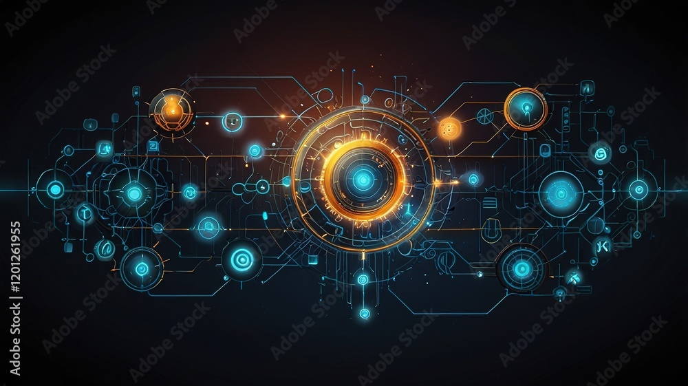 Innovative technology futuristic Innovative technology futuristic