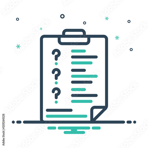 Mix icon for inquiry