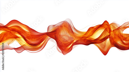 Fire border against a transparent background, showcasing fiery abstract patterns and dynamic energy, ideal for bold design projects or visual impact. 