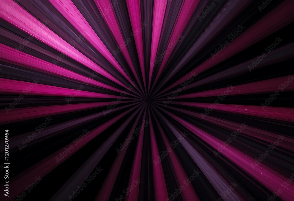 Abstract Pink and Black Radial Lines Design Abstract Pink and Black Radial Lines Design