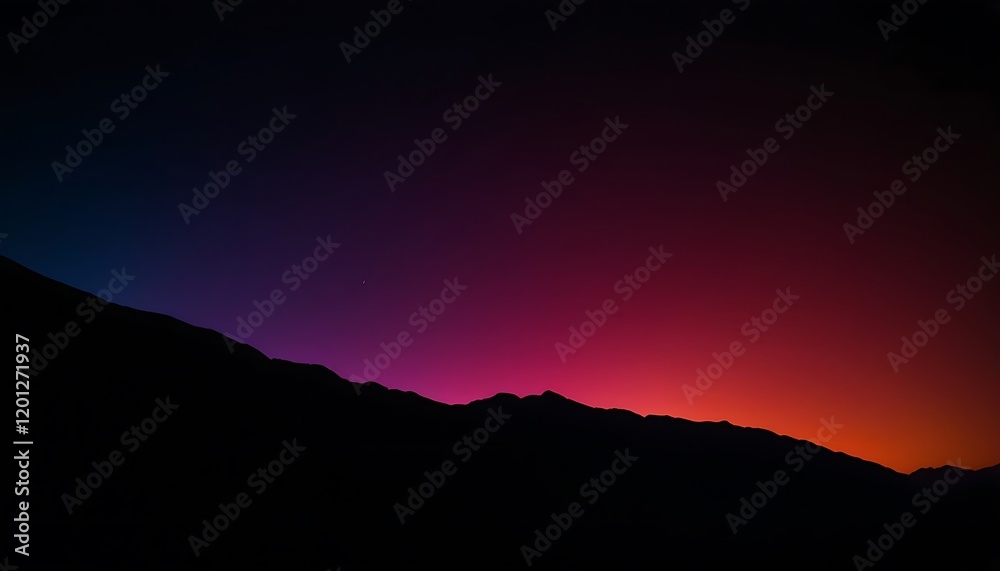Obraz premium Abstract gradient background in black, night, and dark evening shades, offering a subtle yet versatile space for adding text or graphics. 3
