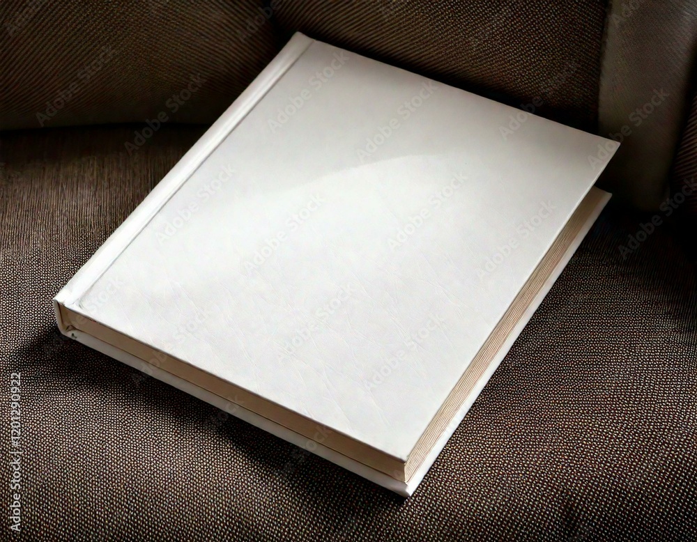 Fototapeta premium Clear White Cover Book