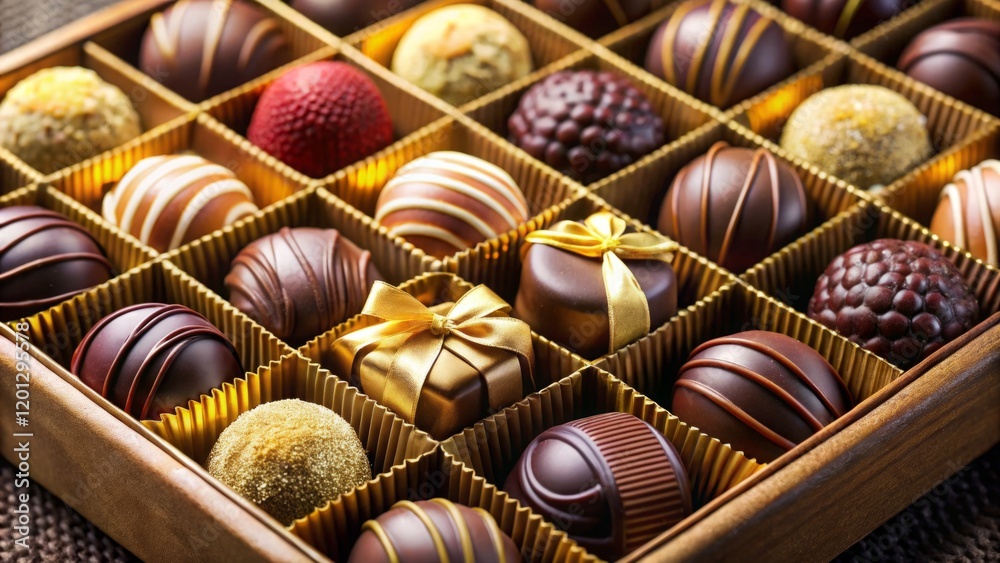 Assorted Gourmet Chocolate Box Arrangement Assorted Gourmet Chocolate Box Arrangement